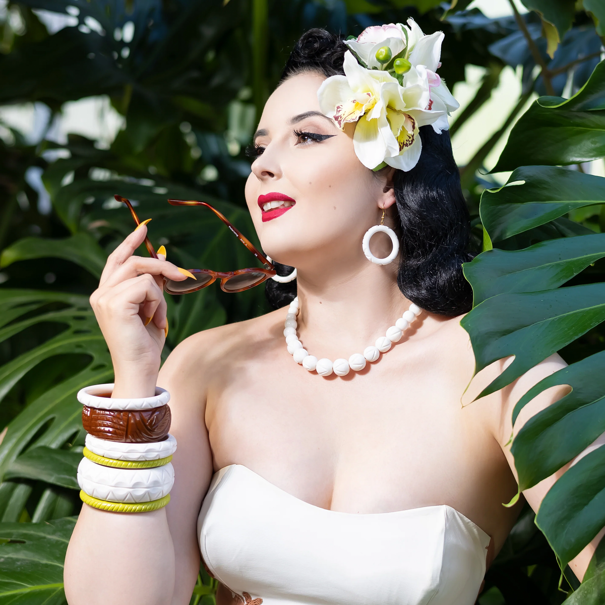 Wide Salty Heavy Carve - Duchess Bangle