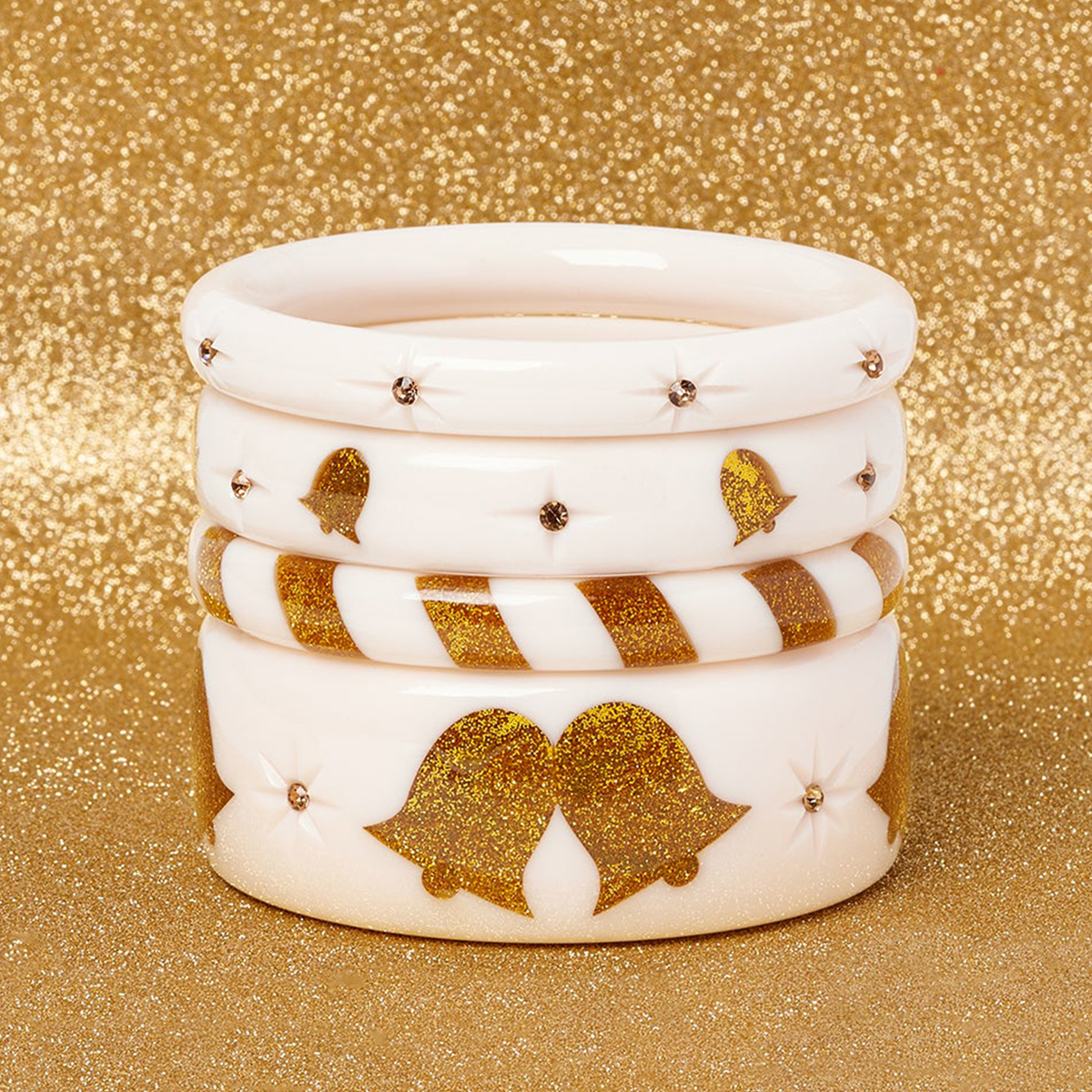 Wide Bells Bangle