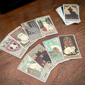 Mystery Sticker - Mini Cat Tarot Card - Free Shop Gift