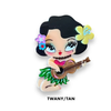 Hula Lula Tiki Girl Brooch