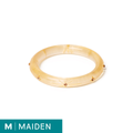 Narrow Gold Voile - Maiden Bangle