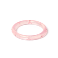 Narrow Pink Chiffon Bangle