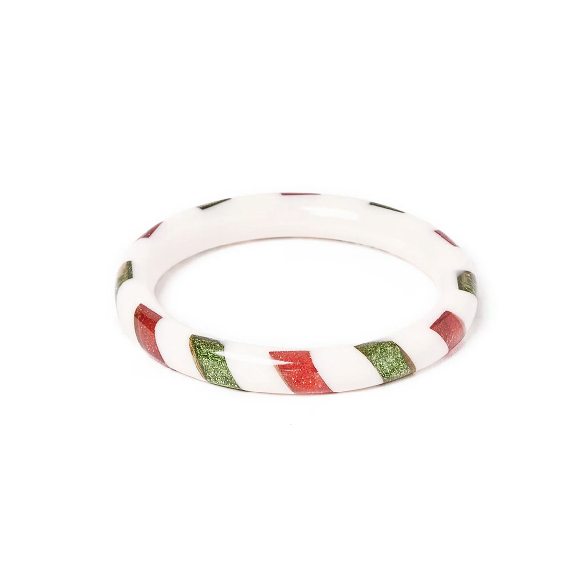 Holly Candy Stripe Earrings
