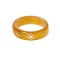 Midi Gold Glitter Snowflake Bangle