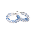 Breeze Heavy Carve Hoop Earrings