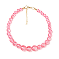 Candyfloss Heavy Carve Bead Necklace
