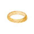 Midi Lemonade Heavy Carve Bangle