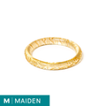 Narrow Lemonade Heavy Carve - Maiden Bangle