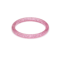 Narrow Pale Pink Glitter Bangle