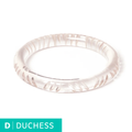 Narrow Crystal Heavy Carve - Duchess Bangle