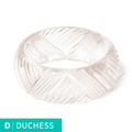 Wide Crystal Heavy Carve - Duchess Bangle