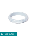 Midi Powder Blue Heavy Carve - Maiden Bangle