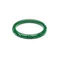 Narrow Forest Heavy Carve Bangle