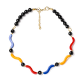 Blue Maracas Necklace