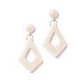 Frosted Pearls Drop Earrings