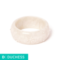 Wide Frosted Pearls - Duchess Bangle