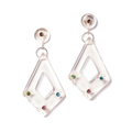 Sparkling Gems Drop Earrings