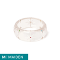 Wide Sparkling Gems - Maiden Bangle