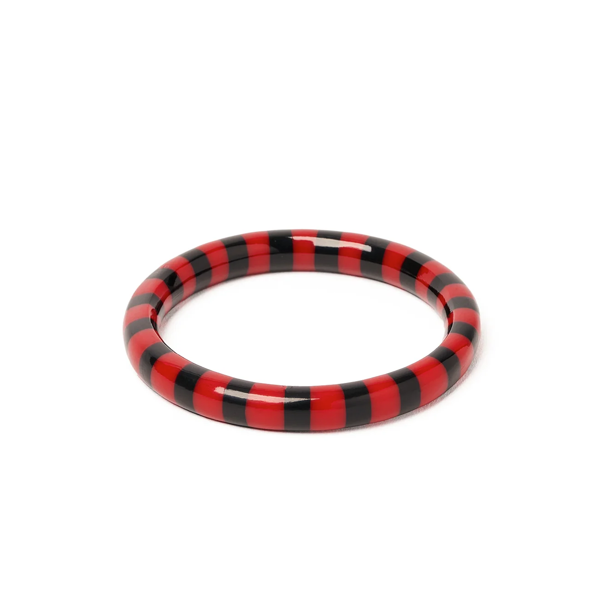 Narrow Crimson Bangle