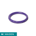 Narrow Paradise Heavy Carve - Maiden Bangle