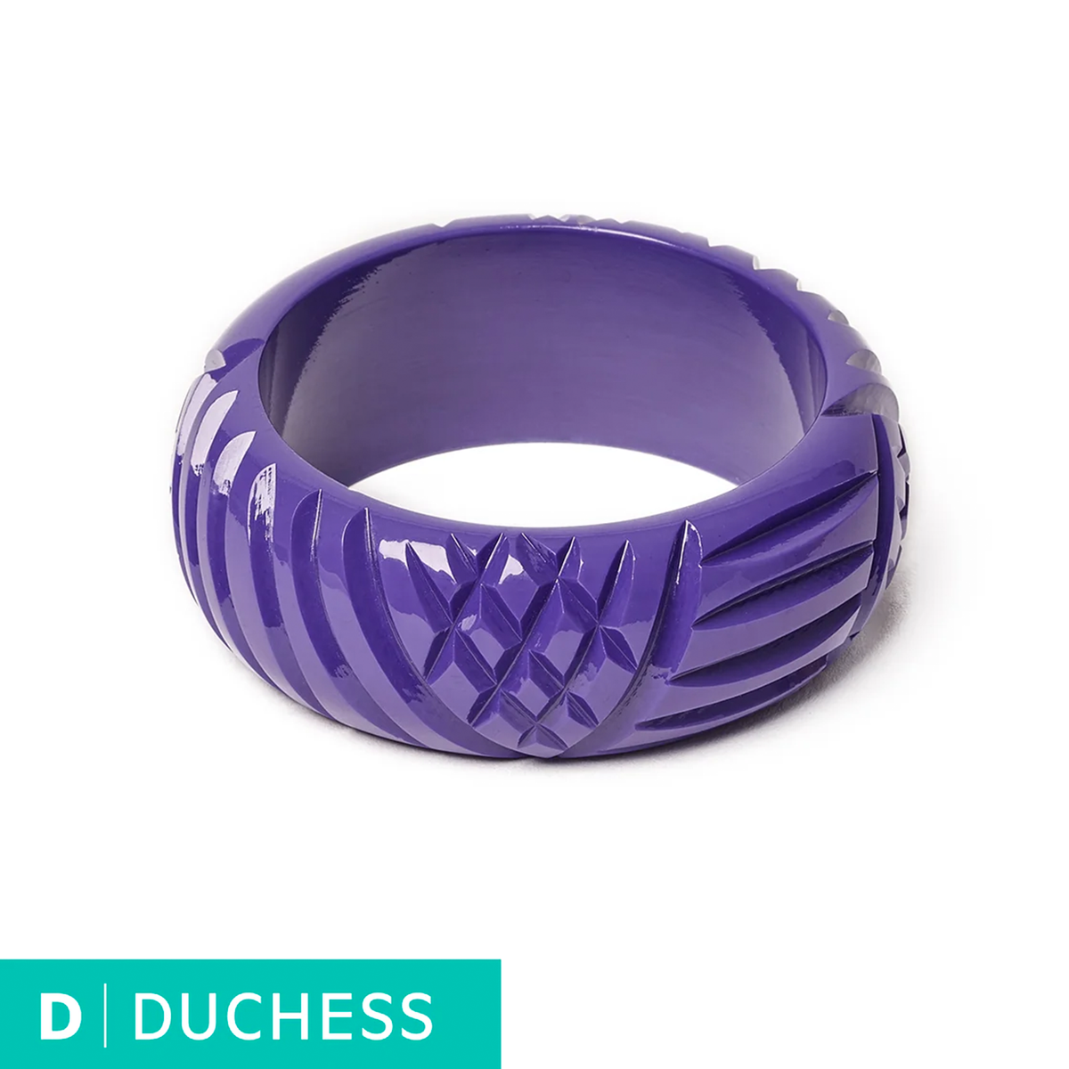Wide Paradise Heavy Carve - Duchess Bangle