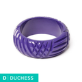 Wide Paradise Heavy Carve - Duchess Bangle