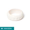 Wide Salty Heavy Carve - Maiden Bangle