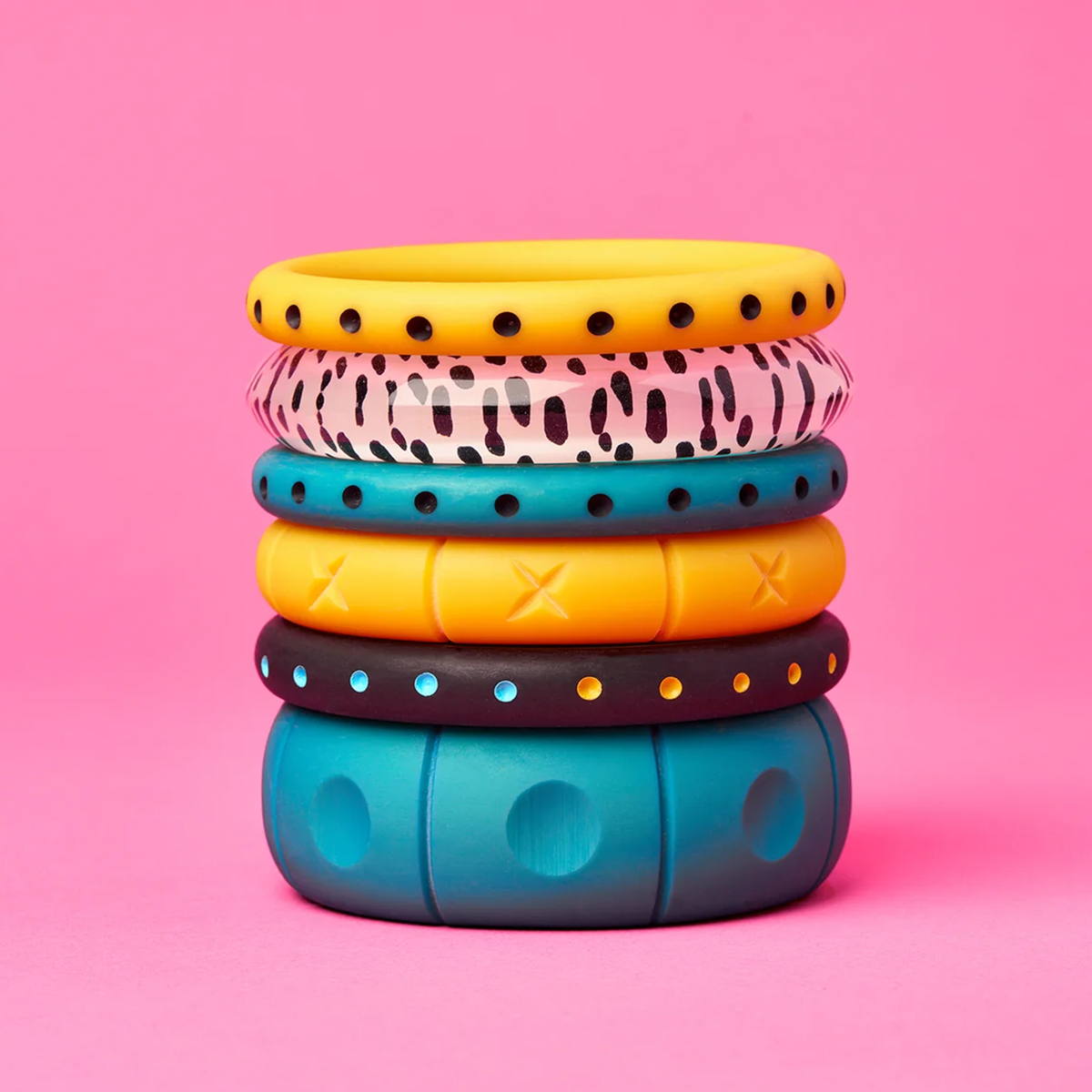 Wide Caribbean Matte - Duchess Bangle