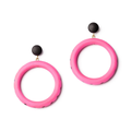 Azalea Matte Hoop Earrings