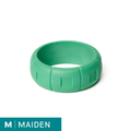 Wide Sea Glass Matte - Maiden Bangle