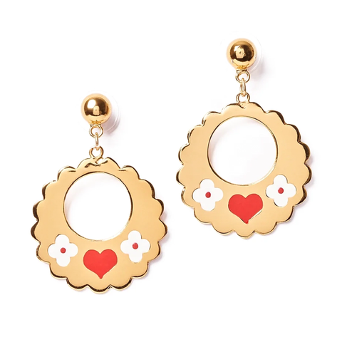 All My Love Gold Colored Earrings