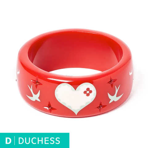 Wide All My Love Bangle - Duchess