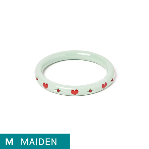 Narrow Love Bird Bangle - Maiden