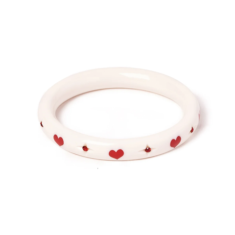 Narrow Love Letter Bangle