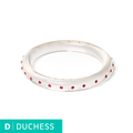 Narrow Key To My Heart - Clear - Duchess Bangle