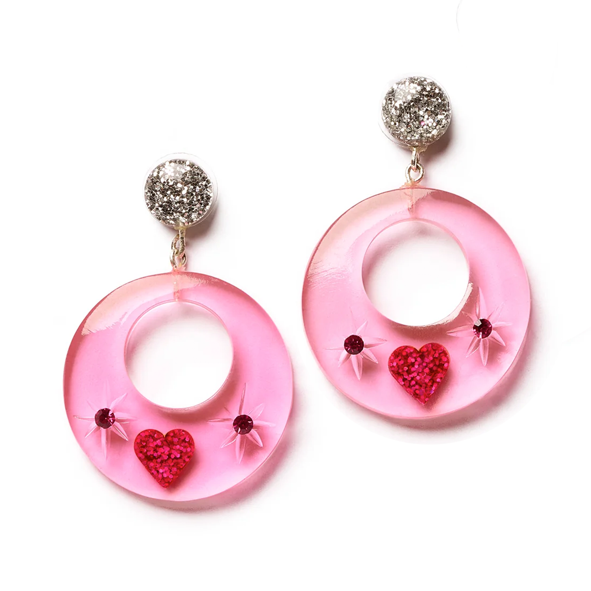 Key To My Heart - Pink - Necklace