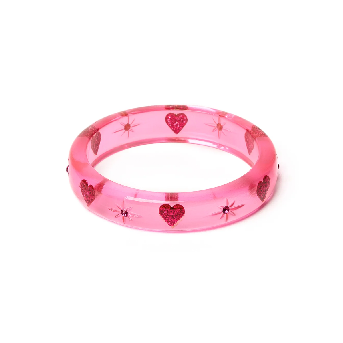 Midi Key To My Heart - Pink - Bangle