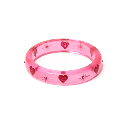 Midi Key To My Heart - Pink - Bangle