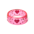 Wide Key To My Heart - Pink - Bangle