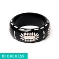 Wide Rebel Black - Duchess Bangle