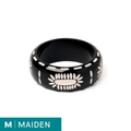 Wide Rebel Black - Maiden Bangle