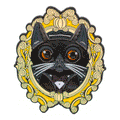 Cat Eyes Sliding Enamel Pin