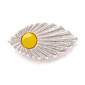 Citrine Brooch