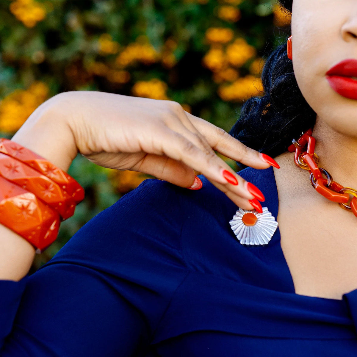 Rust Necklace