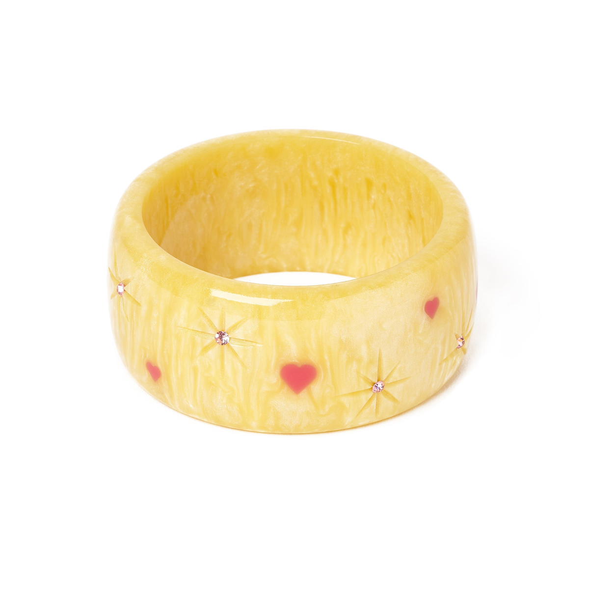 Narrow Honey Bunch Starburst Bangle