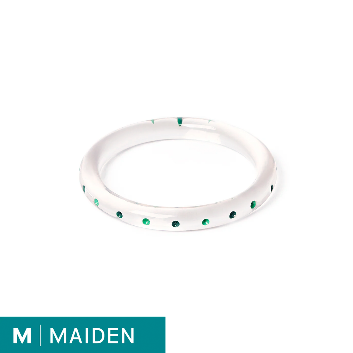 Narrow Leaves Clear - Maiden Bangle