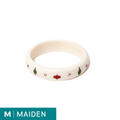 Midi White Baubles - Maiden Bangle (2021)
