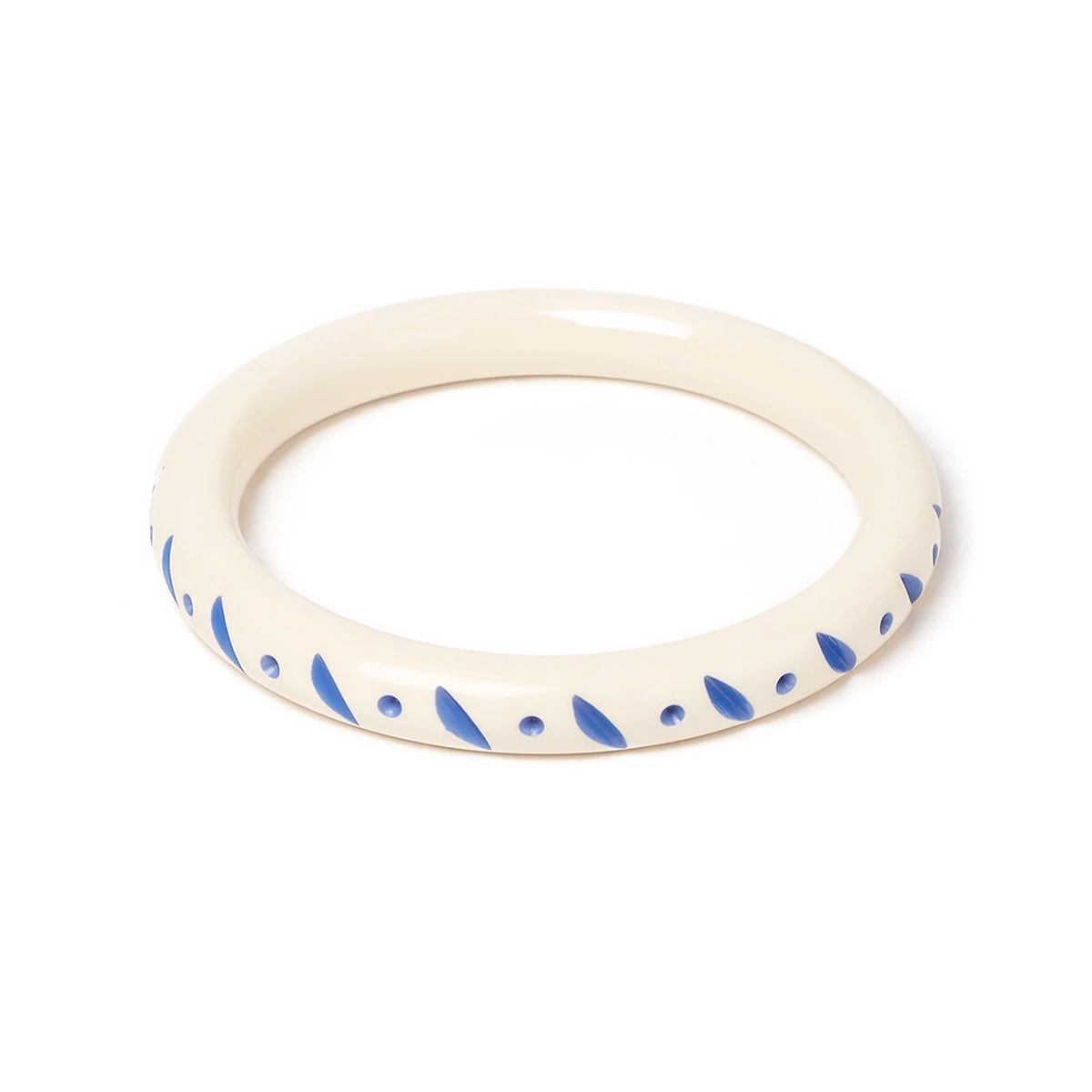 Wide Veronica Cream - Maiden Bangle