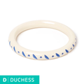 Narrow Veronica Cream - Duchess Bangle