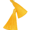 Yellow - Long Silky Tassels